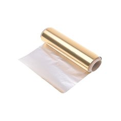 DEWAL Фольга парикмахерская 02-25 16 мкм 25 м золотой