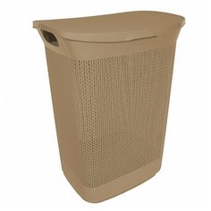 4101КФBQ Корзина универсальная Ajur (кофейный) 50 л Plastic Republic