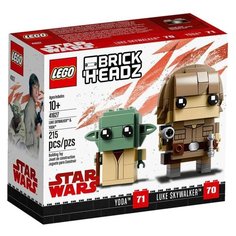 Конструктор LEGO BrickHeadz 41627 Люк Скайуокер и Йода