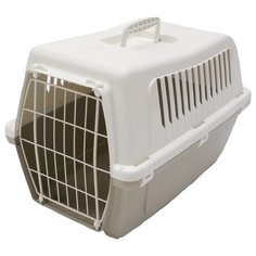 Переноска для животных пластиковая ROSEWOOD "Vision Classic", бежевая, 47х32х33cм (Великобритания)