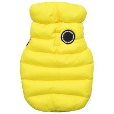 Жилет для собак PUPPIA утеплённый "Ultra Light Vest B", жёлтый, S (Южная Корея)