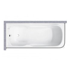 Карниз для ванной Besco Majka Nova 160x70 Г-образный, угловой Good Home Shop