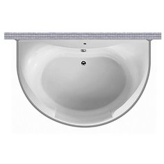 Карниз для ванной Kolpa-San Orlando 180x120 Полукруглый, дуга Good Home Shop