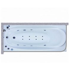 Карниз для ванной Devit Country 170x75 Г-образный, угловой Good Home Shop