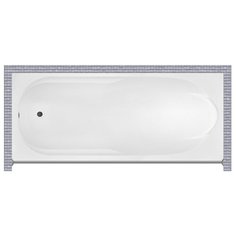 Карниз для ванной Besco Bona 170x70 Прямой Good Home Shop