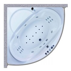 Карниз для ванной Devit Fresh 150x150 Полукруглый, дуга Good Home Shop