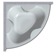 Карниз для ванной Kolpa-San Largo 150x150 Полукруглый, дуга Good Home Shop