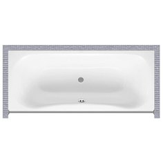 Карниз для ванной Duravit Puravida 180x80 Прямой Good Home Shop