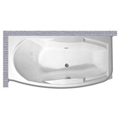 Карниз для ванной Radomir Альма 168x84 Прямой Good Home Shop