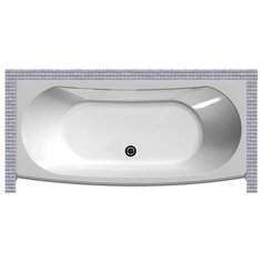 Карниз для ванной Aquanet Izabella 160x75 Полукруглый, дуга Good Home Shop