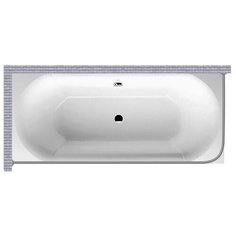 Карниз для ванной Villeroy&Boch Pavia 180x80 Г-образный, угловой Good Home Shop