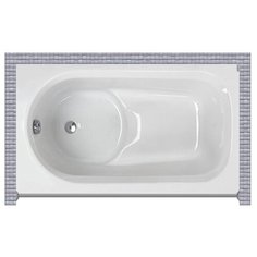 Карниз для ванной KOLO DIUNA 120x70 Прямой Good Home Shop