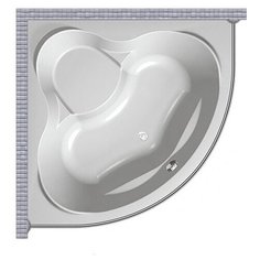 Карниз для ванной Kolpa-San Loco 150x150 Полукруглый, дуга Good Home Shop