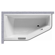 Карниз для ванной Riho Geta 160x90 Г-образный, угловой Good Home Shop