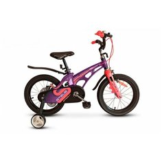 Детский велосипед STELS Galaxy 18" (2021)(фиолетовый-красный)