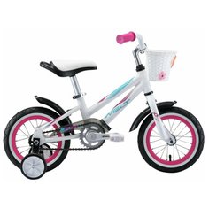 Детский велосипед WELT Pony 12" (2021)(белый-розовый)