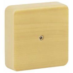 ЭРА Монт.расп.короб ЭРА Коробка распаячная 75х75х20 (без клеммы) сосна IP40 ЭРА ERA