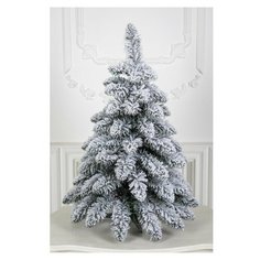 Ель искусственная ТПК "Новая елка" Сибирская заснеженная 0,9 м ветки в низ