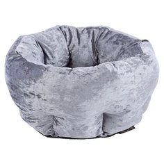 Лежак для животных SCRUFFS "Velvet", серый, 45см (Великобритания)