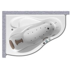 Карниз для ванной Bellrado Margo 168x120 Асимметричный Good Home Shop