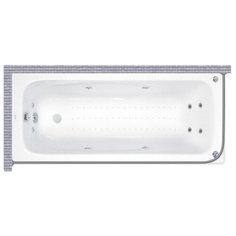 Карниз для ванной POOLSPA KLIO 170x70 Г-образный, угловой Good Home Shop