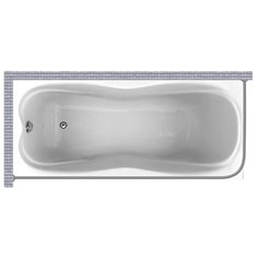 Карниз для ванной Triton эмма 170x70 Г-образный, угловой Good Home Shop