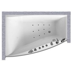 Карниз для ванной Balteco Cali 170x117 Асимметричный Good Home Shop