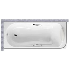 Карниз для ванной Roca Haiti 150x80 Г-образный, угловой Good Home Shop