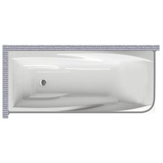 Карниз для ванной Ravak You 175x85 Г-образный, угловой Good Home Shop