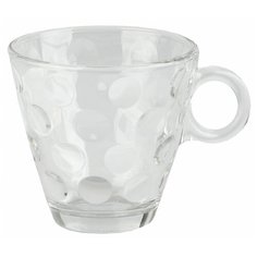 Bormioli Rocco DOTS Чашка для кофе 220 мл.прозрачн. (48/480)