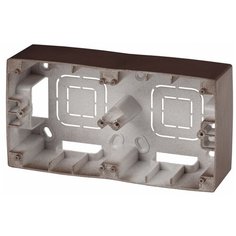 ЭРА 12-6102-13 ЭРА Коробка наклад. монтажа 2 поста, Эра12, бронза (10/100/1200) ERA