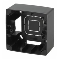 ЭРА 12-6101-06 ЭРА Коробка наклад. монтажа 1 пост, Эра12, чёрный (20/200/1200) ERA