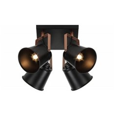 Rivoli 7015-704 Rivoli Спот Acuto W4 черный Е27*4 40W (44)