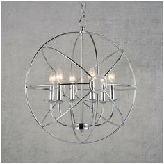 Люстра подвесная Loft it Foucaults orb LOFT1193-6