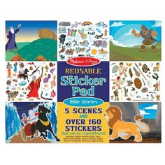 "Творчество" н-р стикеров с фоном ,Библейские истории Melissa Doug 9124