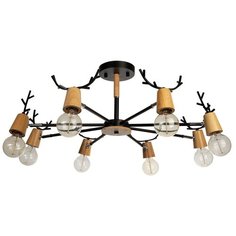 Светильник подвесной Loft it Sven, 10024/8Black, 320W, E27