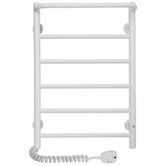 Электрический полотенцесушитель Laris Зебра прайм ЧК6 600x400 Э левое подключение RAL 9016