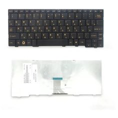 Клавиатура для ноутбука Toshiba Mini AC100 Series. Плоский Enter. Черная, без рамки. PN: NSK-TK30R. Top On