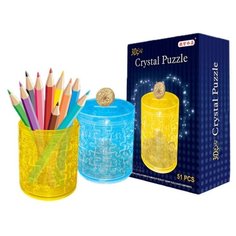 Пазл 3D "Карандашница", 51 деталь 2 цвета 733452 Сима ленд