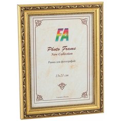 FA Фоторамка 30x40 FA «Майолика баклажан» золото