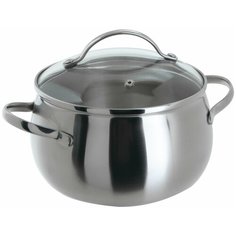 Кастрюля REGENT inox APPLE D, 6.7 л, серебристый