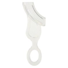 Зубная щетка Крошка Я 1385769 3 мес+, прозрачный