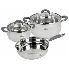 Набор посуды LARA LR02-102 Bell, 3 пр