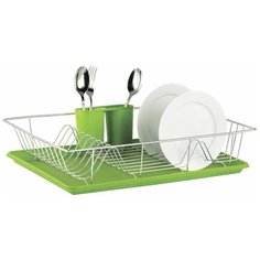 Сушилка для посуды ZEIDAN Z-1169 зеленая