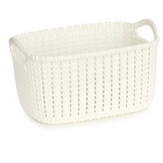 Корзина KNIT S 8л белая Curver