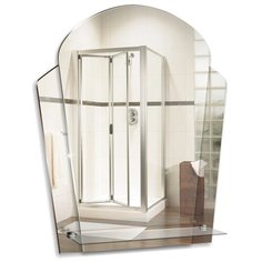 Зеркало MIXLINE "Пион" 485*575 (ШВ) с полкой