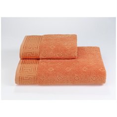 Soft cotton VERA лицевое полотенце оранжевый