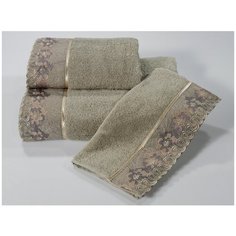 Soft cotton LALEZAR банное полотенце бежевый