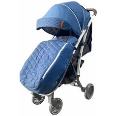 Прогулочная коляска Luxmom 636 синяя