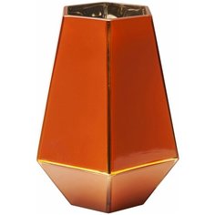 KARE Design Ваза Art Pastel, коллекция "Арт-пастель" 17*21*17, Стекло, Красный